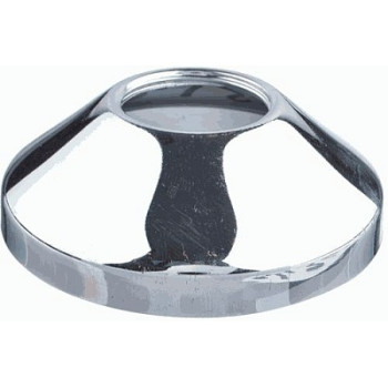 отражатель 25мм (3/4") LUX с резьбой, нерж. хром h=23мм MELODIA MKP20800WP