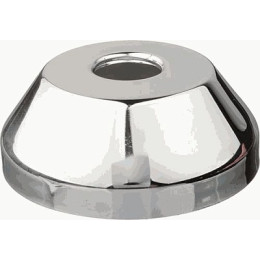 отражатель 20мм (1/2") LUX глубокий с резьбой, нерж. хром h=30мм MELODIA MKP20801WP