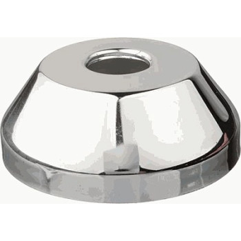 отражатель 20мм (1/2") LUX глубокий с резьбой, нерж. хром h=30мм MELODIA MKP20801WP