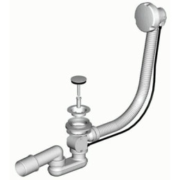 сифон д/ванны автомат Click-Clack GC-8 600мм