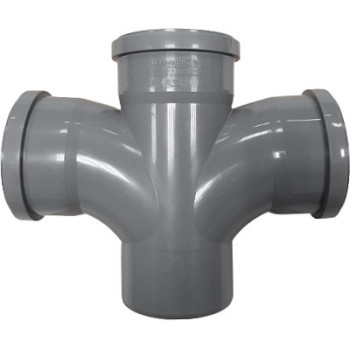 крестовина PP 110х110х110*87 с плавным радиальным подключением Ostendorf