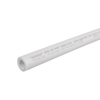 труба PPRC армир. со средн.сл. алюмин. 63мм*4м SDR6 (PN25) КРОСС