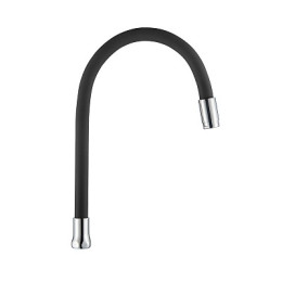 излив LEDEME гибкий, черный G3/4 L7506-2