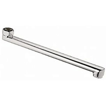 излив для смесителя для ванны плоский L-образный с аэратором 30см LEDEME L30F