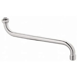 излив для смесителя круглый S-образный с аэратором 35см LEDEME L7135S