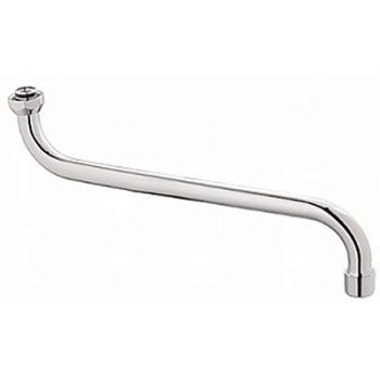 излив для смесителя круглый S-образный с аэратором 35см LEDEME L7135S