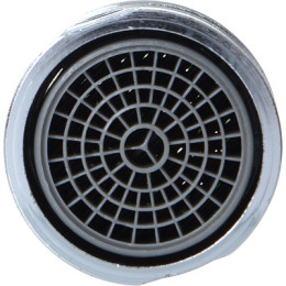 аэратор латунный М24*1 нар.рез., пласт.сетка MELODIA MKP20720WC