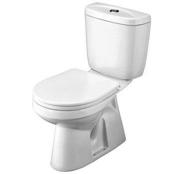 унитаз-компакт Анимо вертикальный выпуск В ПОЛ, нижн.подв., сиденье soft close Сантек (1.WH30.2.136)