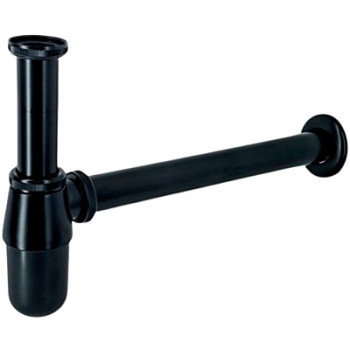 сифон д/умывальника LEDEME черный L80B