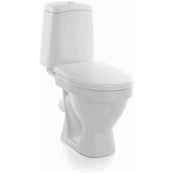 унитаз-компакт Лада стандарт (арматура 1-режим. Уклад/ИнкоЭр, сиденье полипропилен, крепление)SANITA