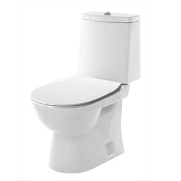 унитаз-компакт Next Slim с двухреж. арм. Oliveira, сид. д/п, soft close, clip up SANITA LUXE