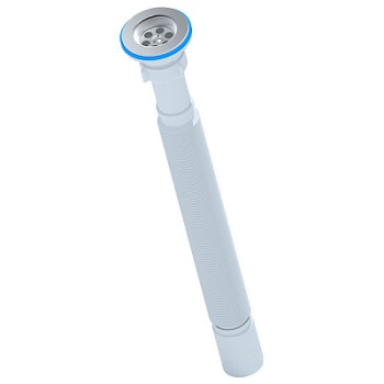 сифон д/умывальника гофрированный АНИ 1.1/4"х40 удлинённый 1350 мм G214