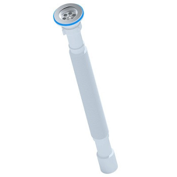 сифон д/умывальника гофрированный АНИ 1.1/4"х32/40 удлинённый 1396 мм G217