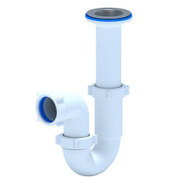 сифон д/мойки АНИ 1.1/2"х40 прямоточный с литым выпуском D0500