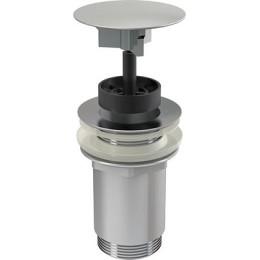 донный клапан click/clack c большой кнопкой, хром A396 Alcadrain