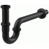 сифон д/умывальника 1.1/4"х32 U-форма металл черный матовый A4320BLACK