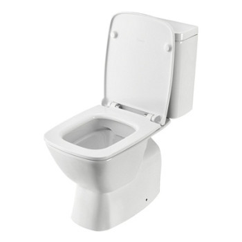 унитаз-компакт Нео rimless безободк., горизонт.выпуск, нижн.подв., сиденье softclose (1.WH30.2.418)