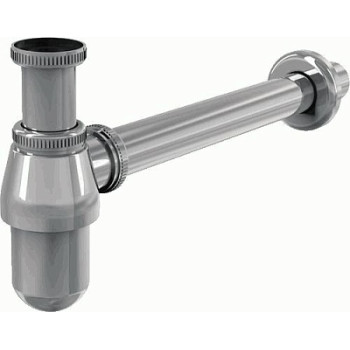 сифон д/умывальника 1.1/4"х32 металл хром A431 Alcadrain