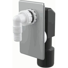 сифон д/стиральной машины для скрытого в стене монтажа хром APS3 Alcadrain