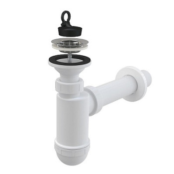 сифон д/умывальника 1.1/4"х40 A41 Alcadrain