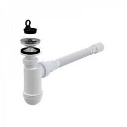 сифон д/умывальника 1.1/4"х40 A41+гофра 40х40 А710 Alcadrain