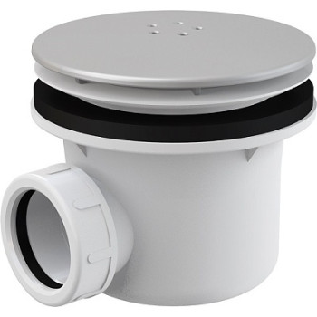 сифон для душевого поддона металл LUX A49K Mat Alcadrain