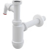 сифон д/умывальника 1.1/4"х32 с отводом д/быт.техники A430P Alcadrain