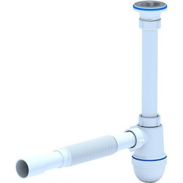 сифон д/умывальника АНИ mini Юнг 1.1/4"х32 с гибкой трубой 32х32 BM1005