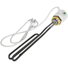 ТЭН STOUT 3 кВт (1 фаза.) 1 1/2 + 2 термостата (основной и аварийный), 3.5001