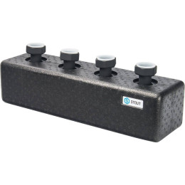 Стальной распределительный коллектор STOUT SDG-0016 2 отопительных контура, в теплоизоляции DN 25, SDG-0016-004002