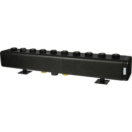 Стальной распределительный коллектор STOUT SDG-0016 5 отопительных контуров, в теплоизоляции DN 32, SDG-0016-005005