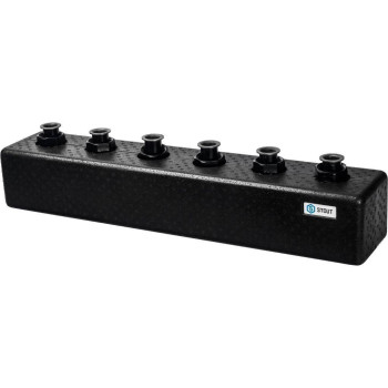 Стальной распределительный коллектор STOUT SDG-0017 3(5) отопительных контура, в теплоизоляции DN 25, SDG-0017-004035