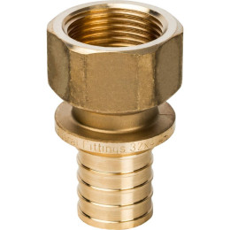 Переходник STOUT с внутренней резьбой 32xG 1 для труб из сшитого полиэтилена аксиальный, SFA-0002-003210