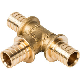 Тройник STOUT равнопроходный 20x20x20 для труб из сшитого полиэтилена аксиальный, SFA-0013-000020