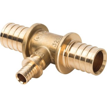 Тройник переходной STOUT 32x16x32 для труб из сшитого полиэтилена аксиальный, SFA-0014-321632