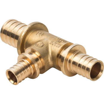 Тройник переходной STOUT 32x20x25 для труб из сшитого полиэтилена аксиальный, SFA-0014-322025