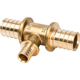 Тройник переходной STOUT 32x20x32 для труб из сшитого полиэтилена аксиальный, SFA-0014-322032