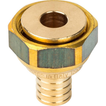 Переходник STOUT с накидной гайкой 16xG 3/4 для труб из сшитого полиэтилена аксиальный, SFA-0019-001634