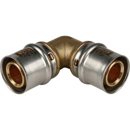 Угольник STOUT  90° 26х26 для металлопластиковых труб прессовой, SFP-0009-002626