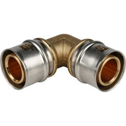 Угольник STOUT  90° 32х32 для металлопластиковых труб прессовой, SFP-0009-003232