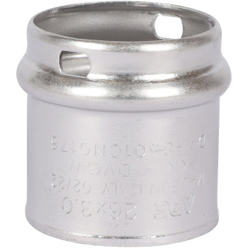 Зажимная втулка STOUT 26 для металлопластиковых труб, SFP-0019-000018