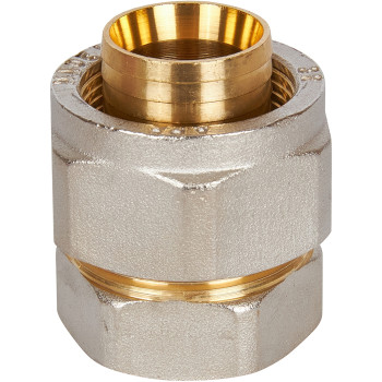 Переходник STOUT с наружной резьбой 1 1/4 х32 для металлопластиковых труб винтовой, SFS-0001-011432