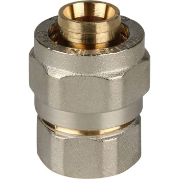 Переходник STOUT с внутренней резьбой 1/2 х20 для металлопластиковых труб винтовой, SFS-0002-001220