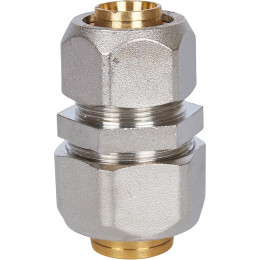 Муфта STOUT соединительная переходная 32x26 для металлопластиковых труб винтовой, SFS-0004-003226