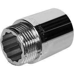 Удлинитель хромированный STOUT 1 X40, SFT-0002-000140