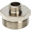 Ниппель НН STOUT переходной никелированный 1 1/4X1/2, SFT-0004-011412