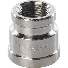 Муфта STOUT ВВ переходная никелированная 1/2X3/8, SFT-0006-001238
