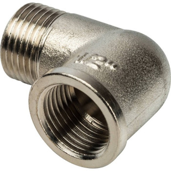 Угольник STOUT НВ никелированный 1/2, SFT-0012-000012