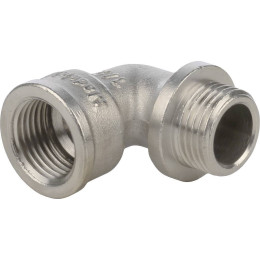 Угольник STOUT с упором НВ никелированный 1/2, SFT-0016-000012