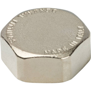 Заглушка STOUT ВР никелированная 1, SFT-0027-000001